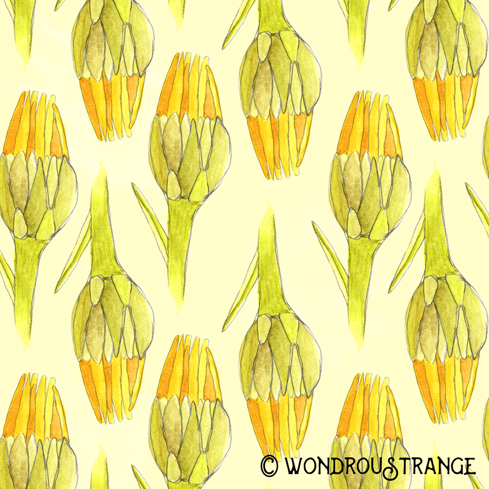 flower pattern display