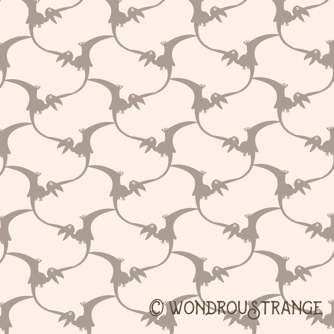 pteridactyl terrace display square