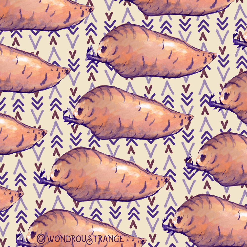 sweet potato pattern