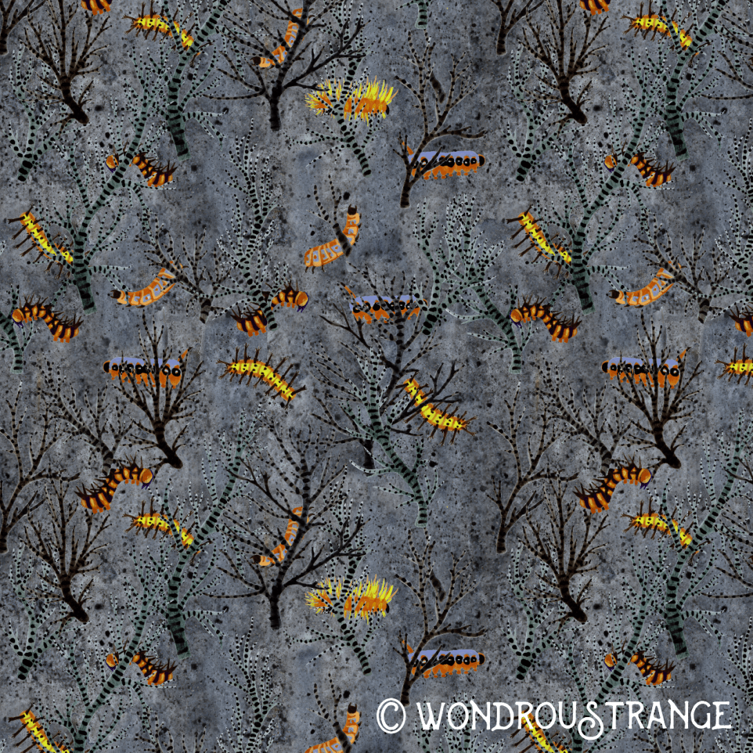 caterpillars patern 1300x1300